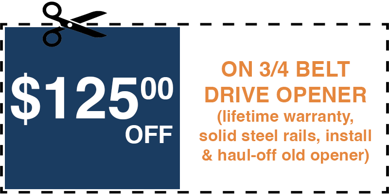 125 off garage door opener east meadow